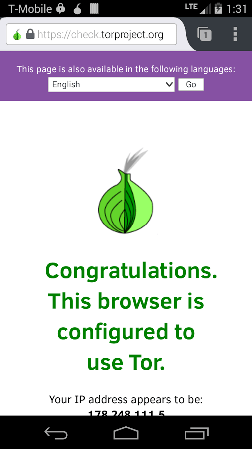 TOR Browser скриншот (фото)